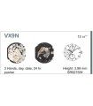 Movement for watches, HATTORI VX9N