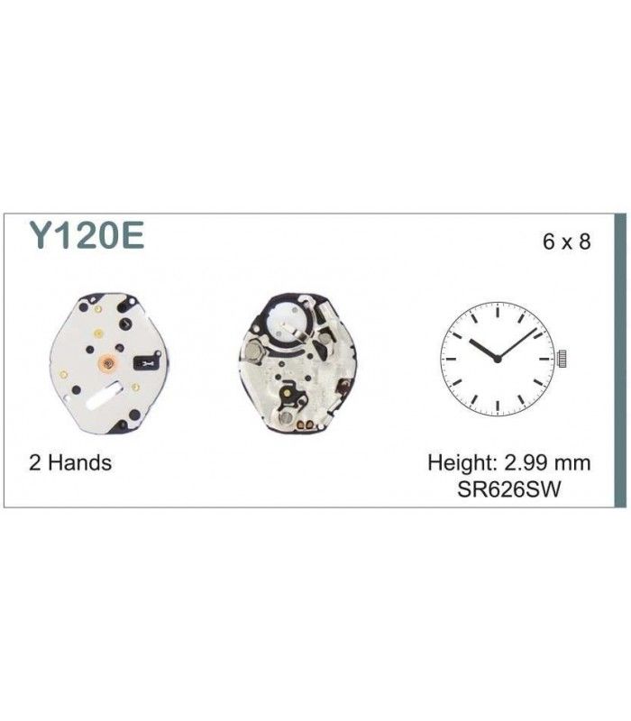 Mechanizm zegarka Y120