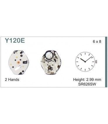 Máquina o movimiento para reloj  HATTORI Y120