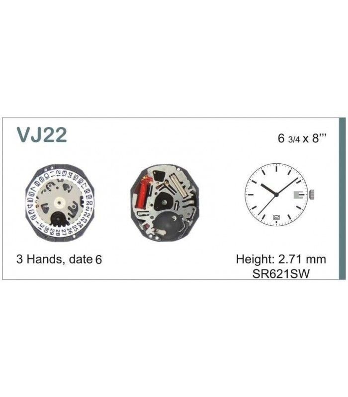 Meccanismo Orologio Ref SEIKO 22D6