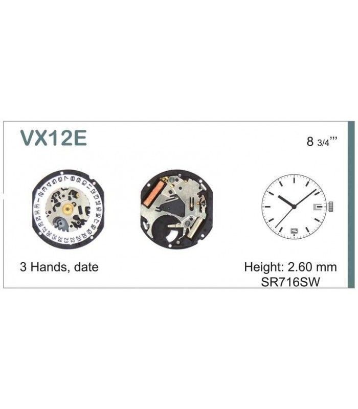 Uhrwerke, HATTORI VX12D6