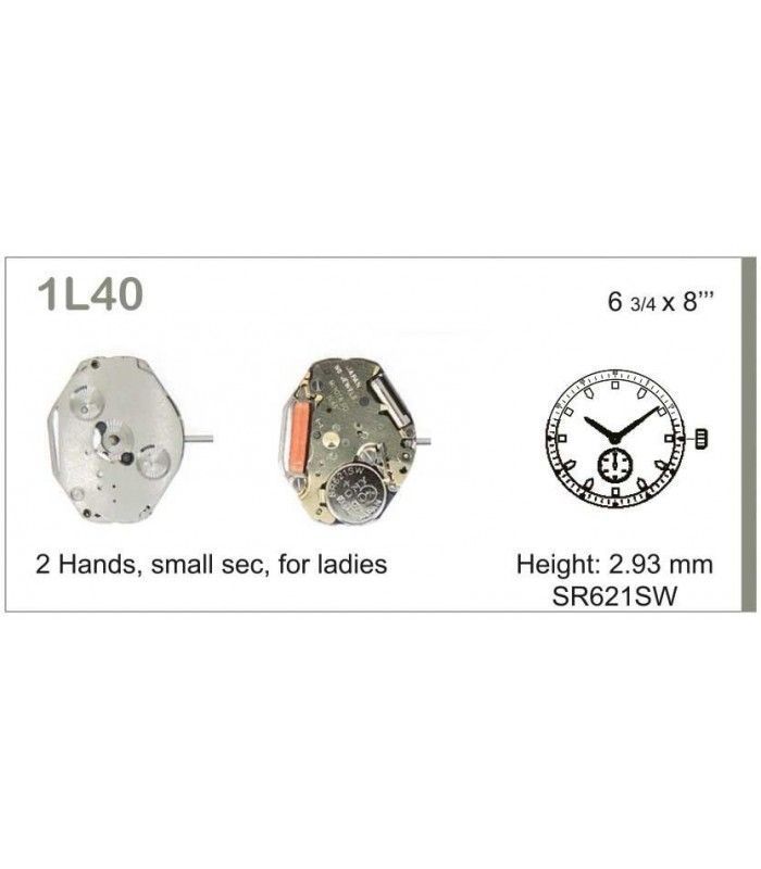 vements de montre, MIYOTA 1L40