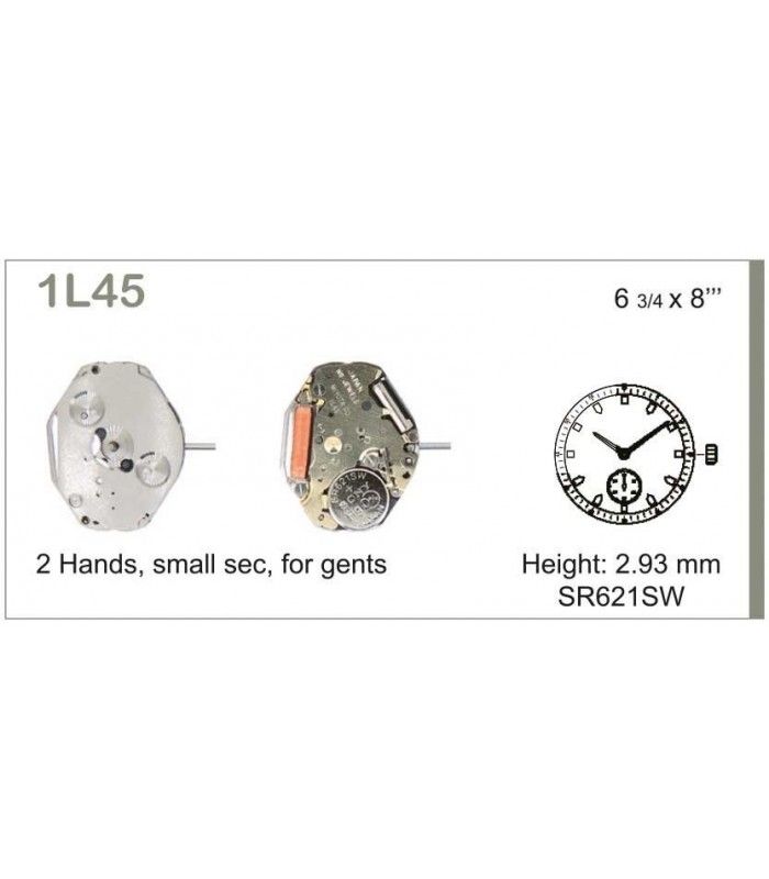 Máquina o movimiento para reloj MIYOTA1L45