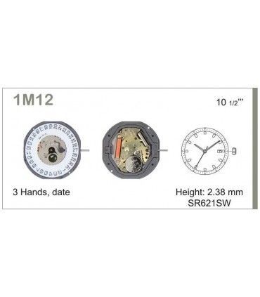 Uhrwerke, MIYOTA 1M12