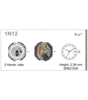 Meccanismo Orologio Ref MIYOTA 1N12