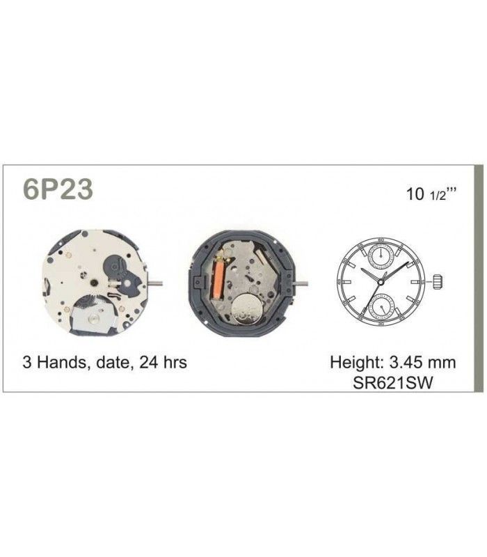 Uhrwerke, MIYOTA 6P23