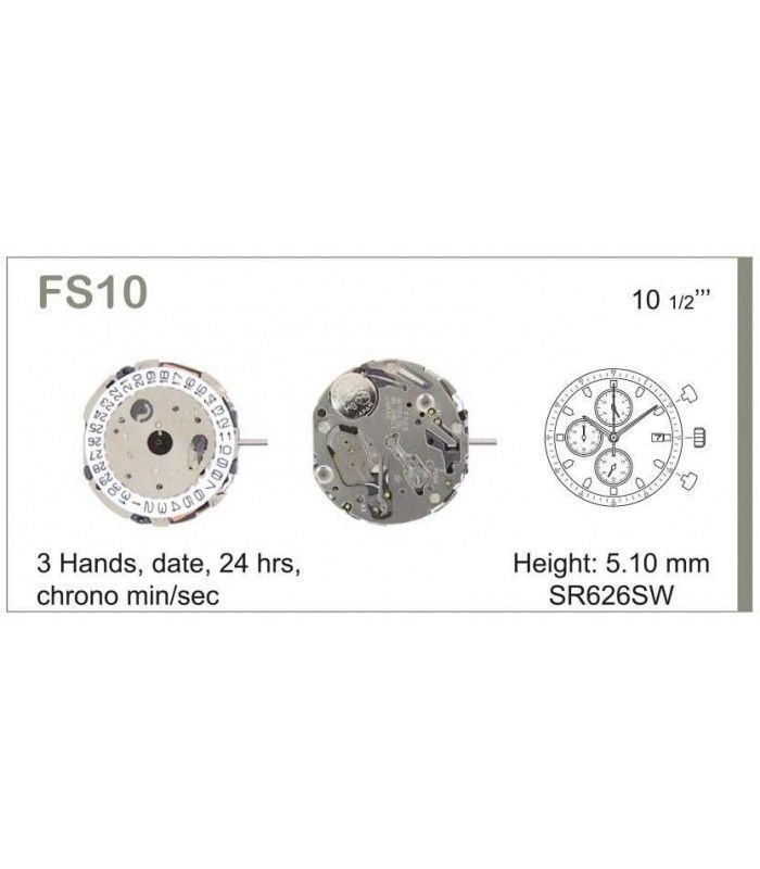 Uhrwerke, MIYOTA FS10
