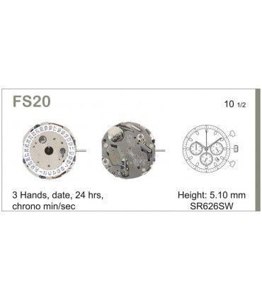 Uhrwerke, MIYOTA FS20