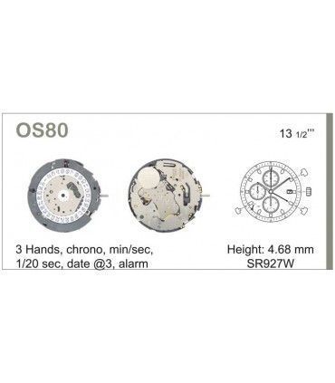 Máquina o movimiento para reloj MIYOTA OS80