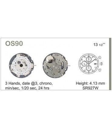 Movement for watches, MIYOTA OS90