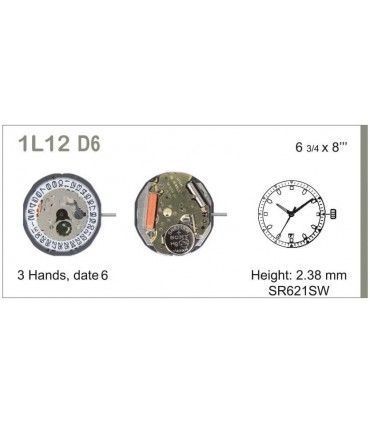 Meccanismo Orologio Ref MIYOTA L12D6