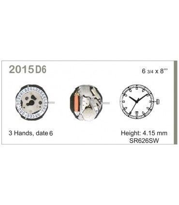 Meccanismo Orologio Ref MIYOTA 015D6