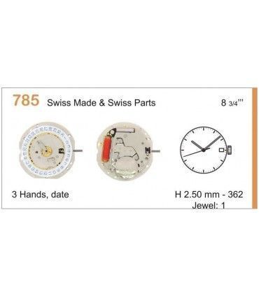 Máquina o movimiento para reloj RONDA 785