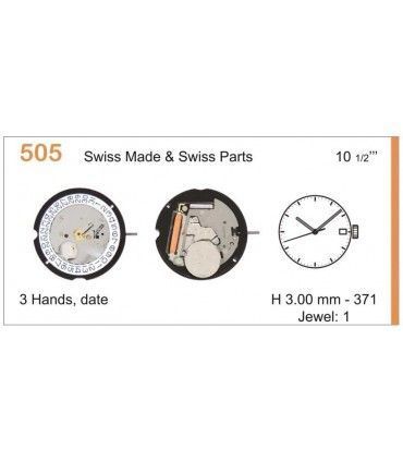 Meccanismo Orologio Ref RONDA 505D3