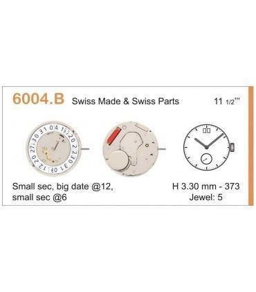Máquina o movimiento para reloj RONDA 6004B