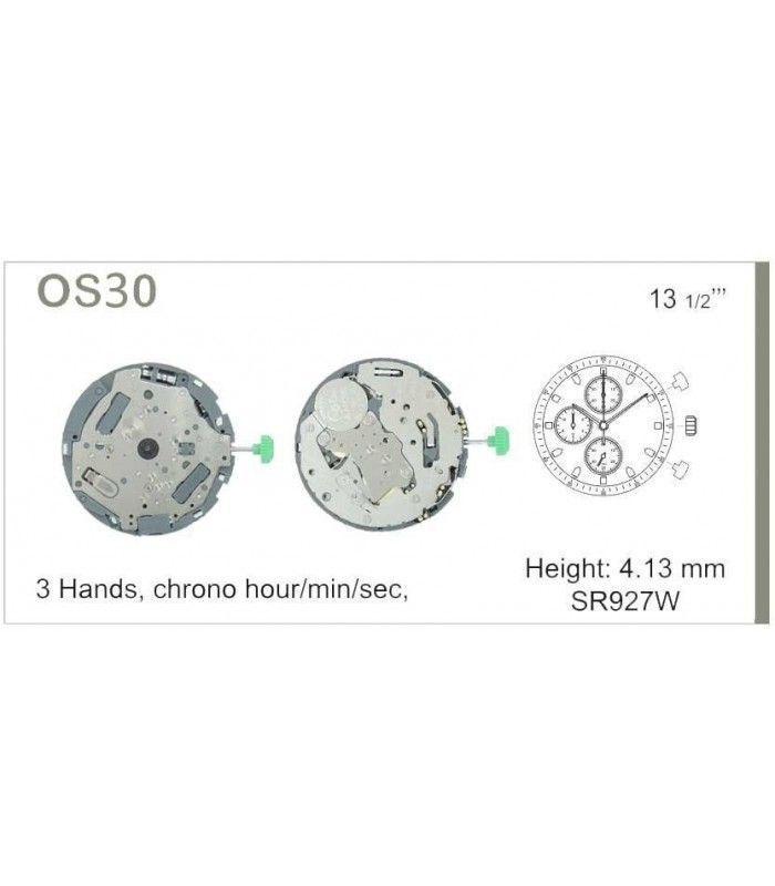 Meccanismo Orologio Ref MIYOTA OS30