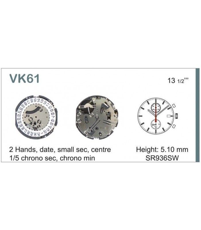 Uhrwerke, HATTORI VK61