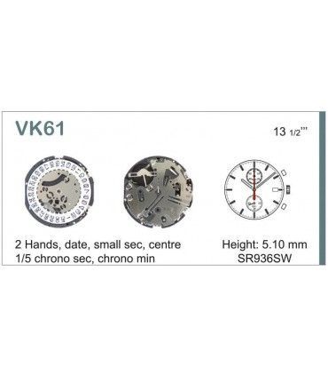 Máquina o movimiento para reloj  VK61