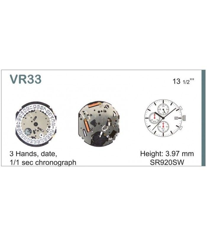 Uhrwerke, HATTORI VR33