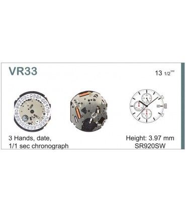 Uhrwerke, HATTORI VR33
