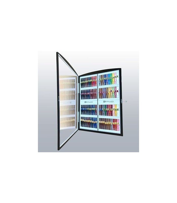 Expositor para 80 correas de reloj con puerta