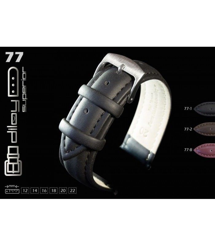 Bracelet de montre en cuir huilé Diloy 77