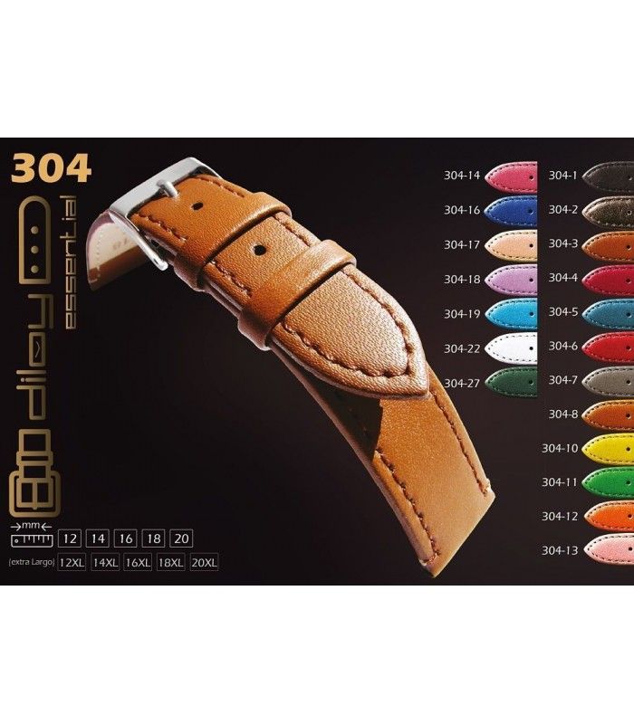 Lederarmbänder für Uhren, Diloy 304