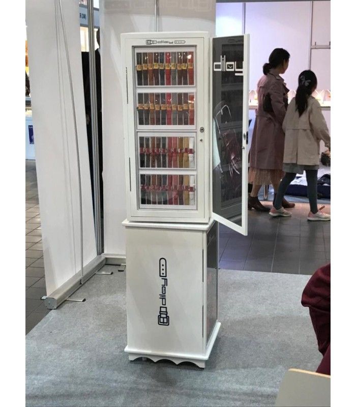 Expositor para 120 correas de reloj giratorio