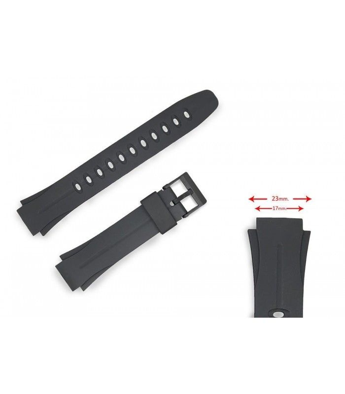 PU watch band for Casio watches, Diloy 573EJ1