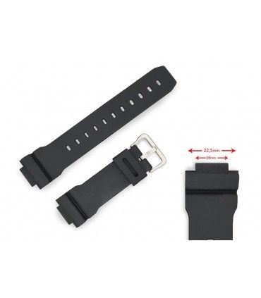 PU watch band for Casio watches, Diloy 413F3