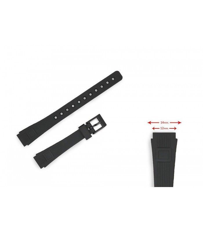 PU watch band for Casio watches, Diloy 155H1