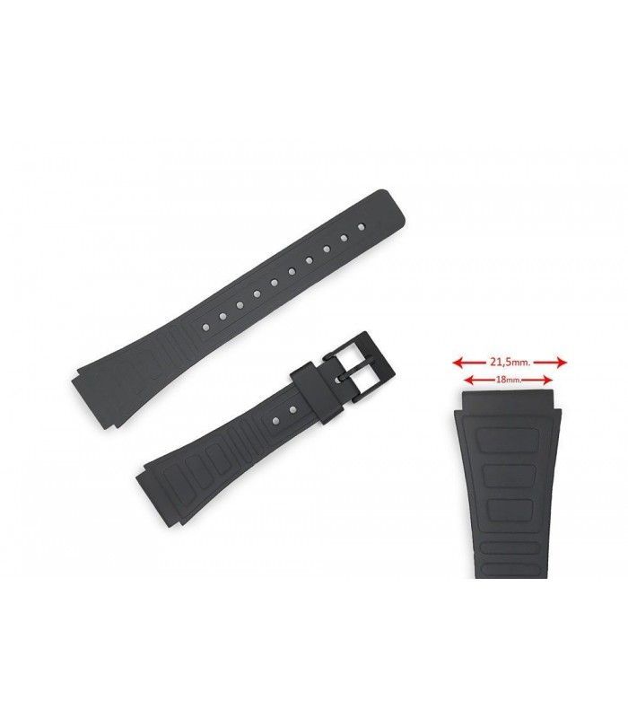 PU watch band for Casio watches, Diloy 124F3