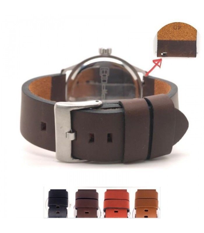 Bracelet pour montre en cuir, Diloy 383