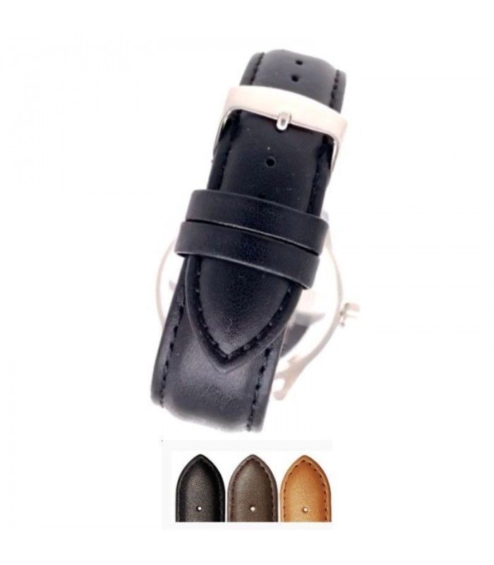 Leather watch strap, Diloy 702