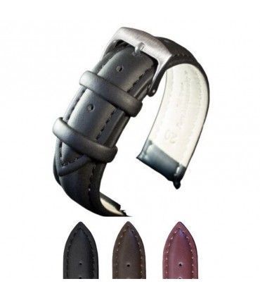 Oiled leather watch strap Diloy 77