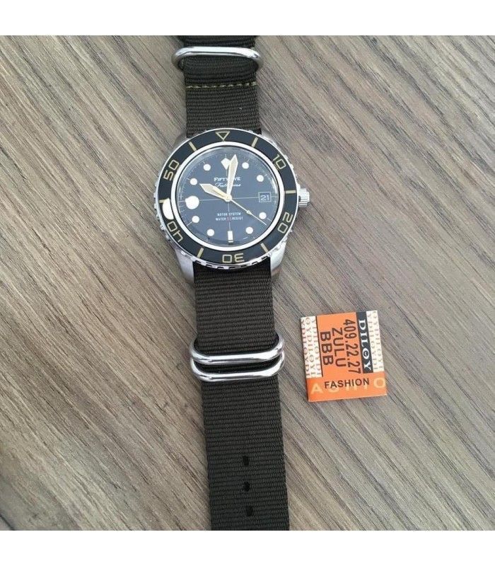 Pulseiras NATO para relógio, Diloy 409 - Zulu