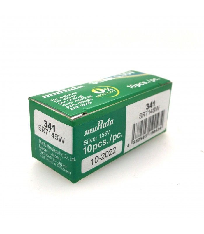 Pilhas para relógio Murata 341