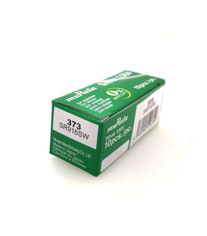 Piles de montre ou pile bouton muRata 373