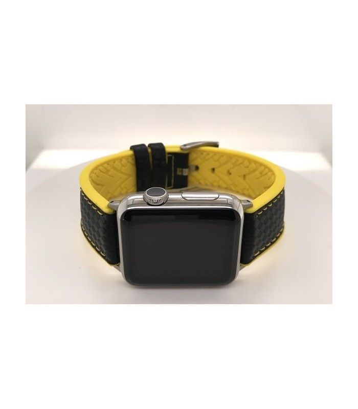 Watch Straps silicone and leather Ref 400