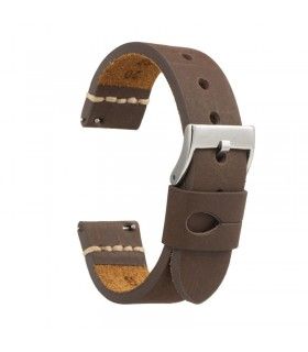 Vintage leather watch strap 392