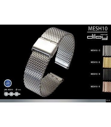 Armys metálico para reloj, Diloy Mesh10