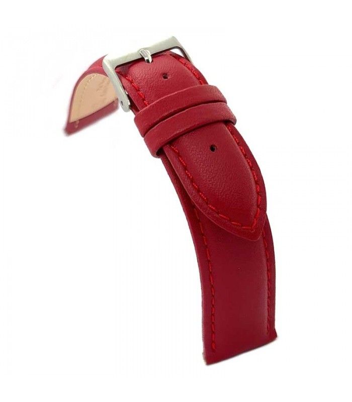Correa de Reloj Piel Vacuno cuero liso. 8mm 10mm 12mm 14mm 16mm 18mm 20mm 22mm 24mm Ref. 302