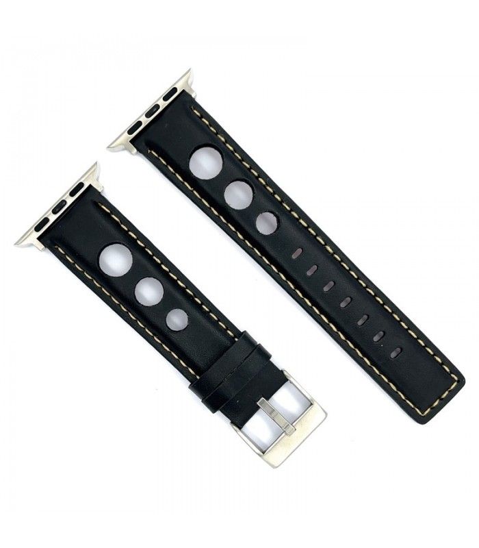 Cinturino AWP355 Apple Watch – Pelle racing – 38–49mm