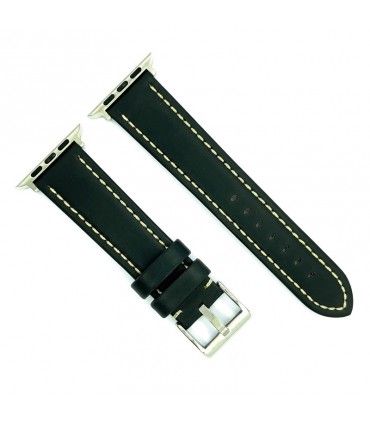 Oiled Cowhide Leather Watchstrap for Apple Watch. Ref AW377