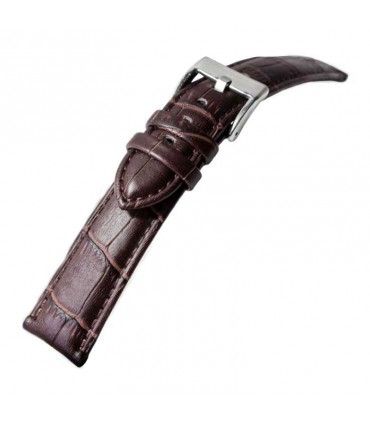 Cinturino pelle coccodrillo imbottito sportivo extra lungo XL – Diloy 368EL