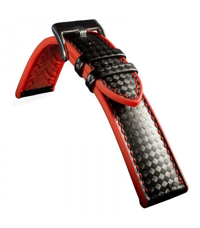 Correa híbrida silicona y fibra de carbon mod 400