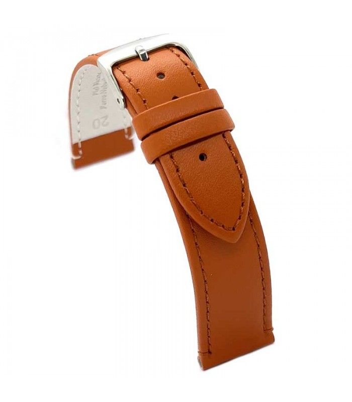 Uhrenarmband Leder XL extralang flach Diloy 304EL