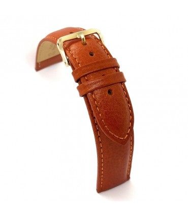 Correa de reloj elegante de piel vacuno alomada hecha con cuero con grabado búfalo. 10mm 12mm 14mm 16mm 18mm 20mm 22mm 24mm 131