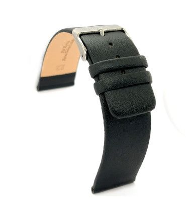Leather strap Diloy 327 – Minimalist, seamless smooth cowhide