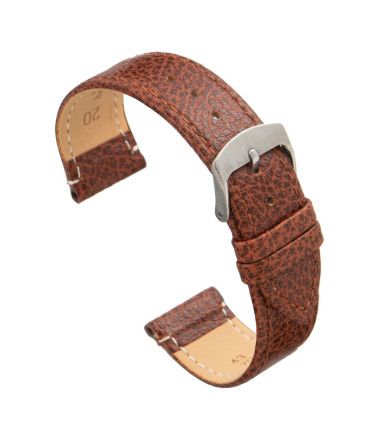 Bracelet cuir buffle plat extra long XL – Diloy 86EL